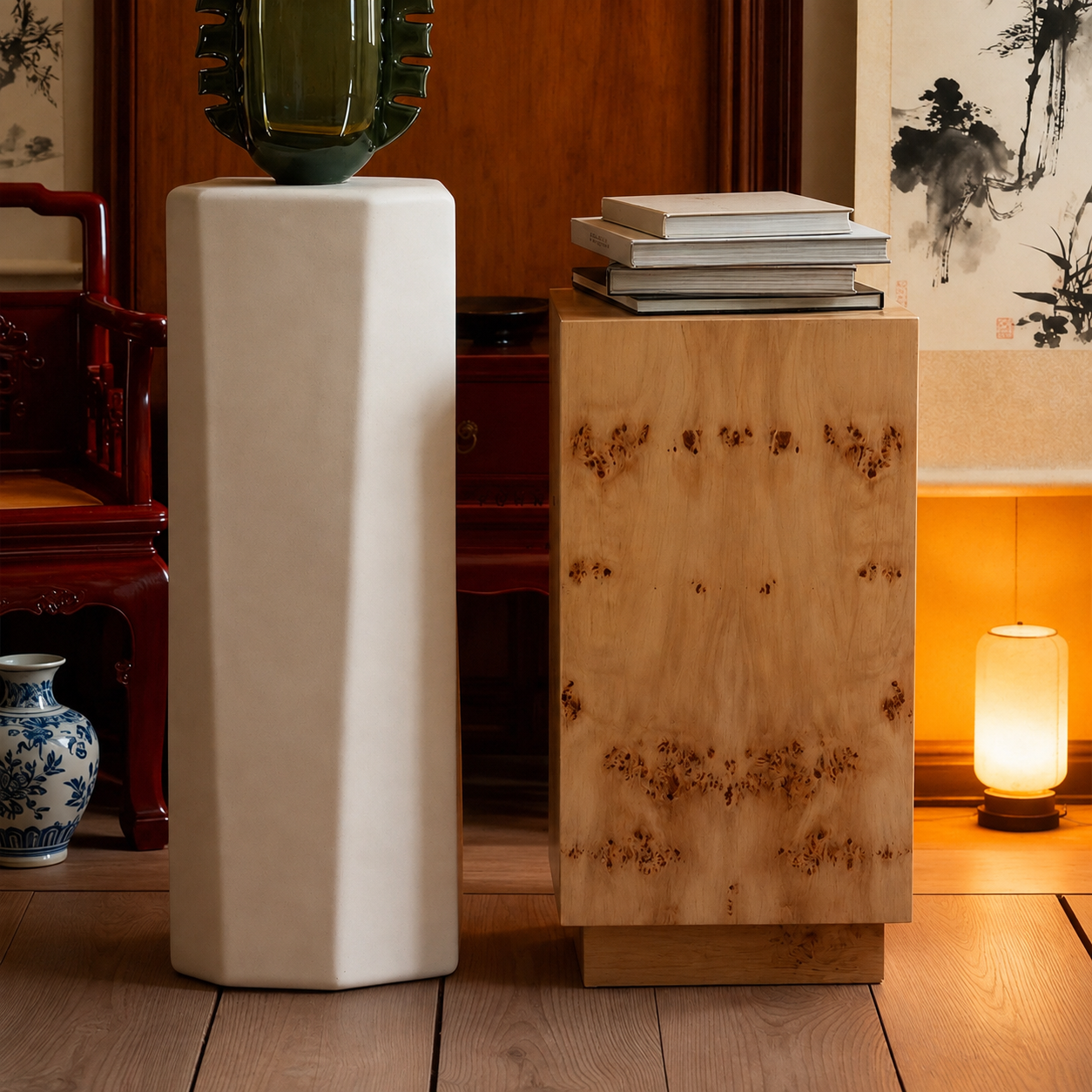 Orla Burl Wood Table