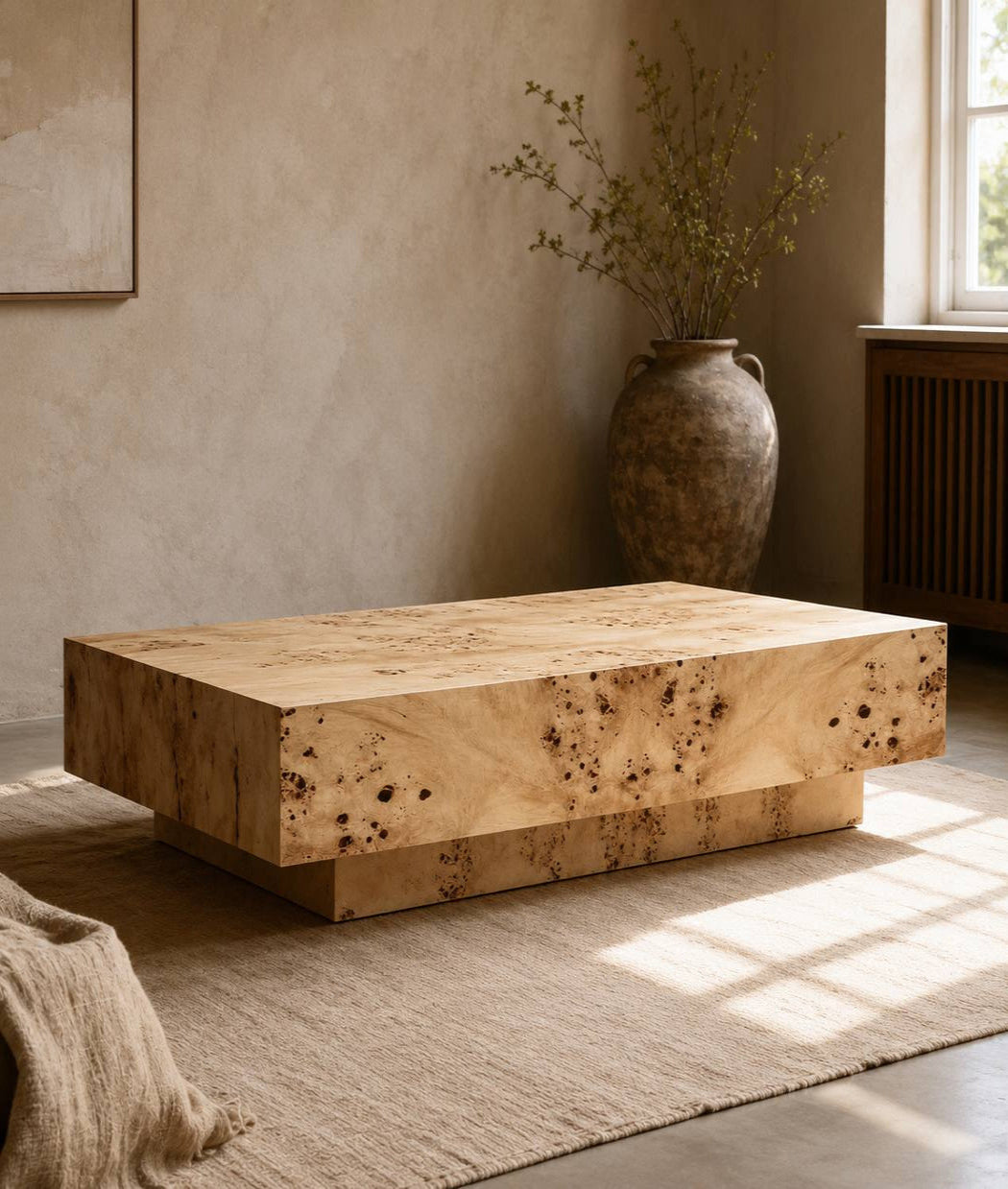 Orla Burl Wood Table