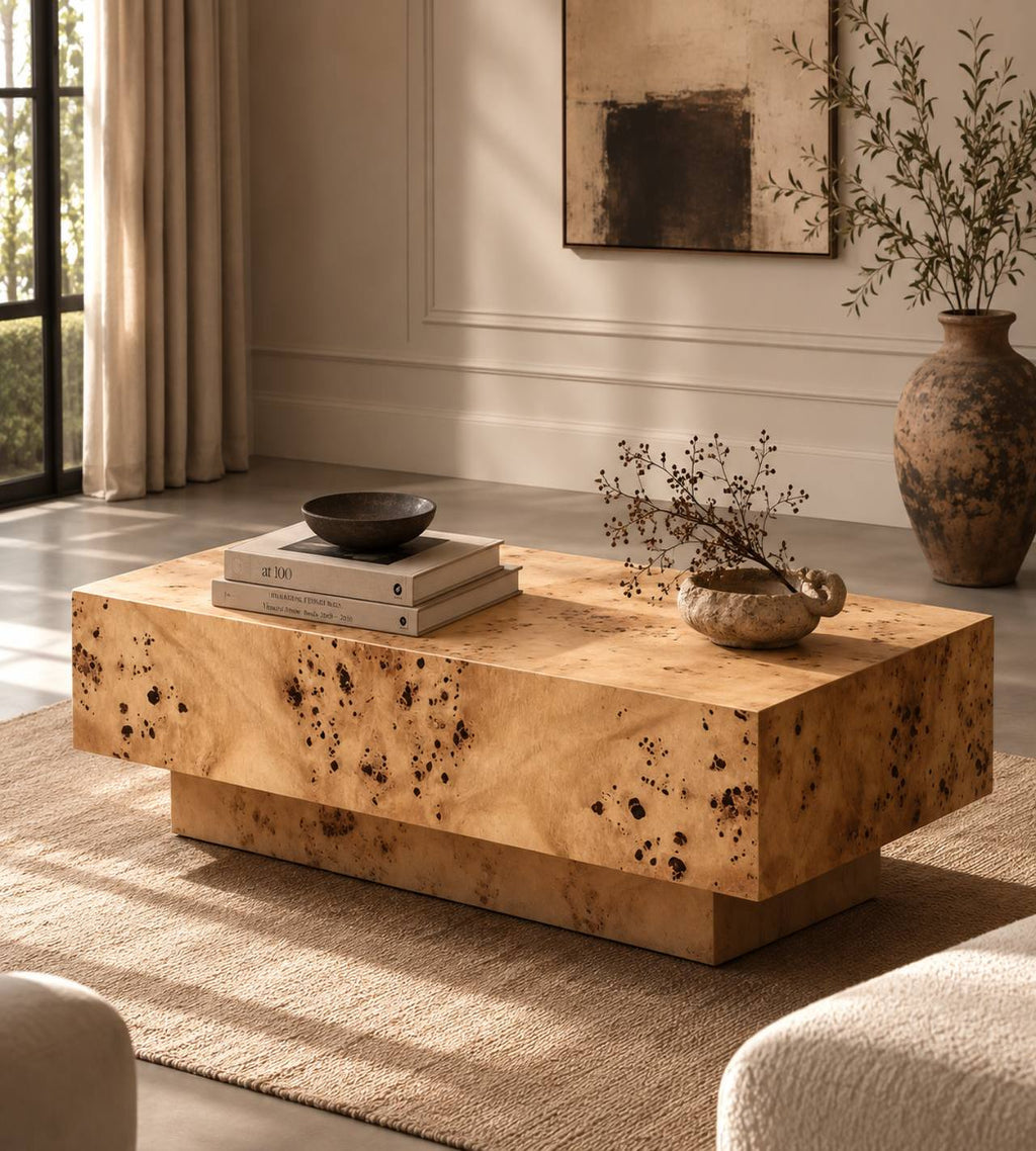 Orla Burl Wood Table